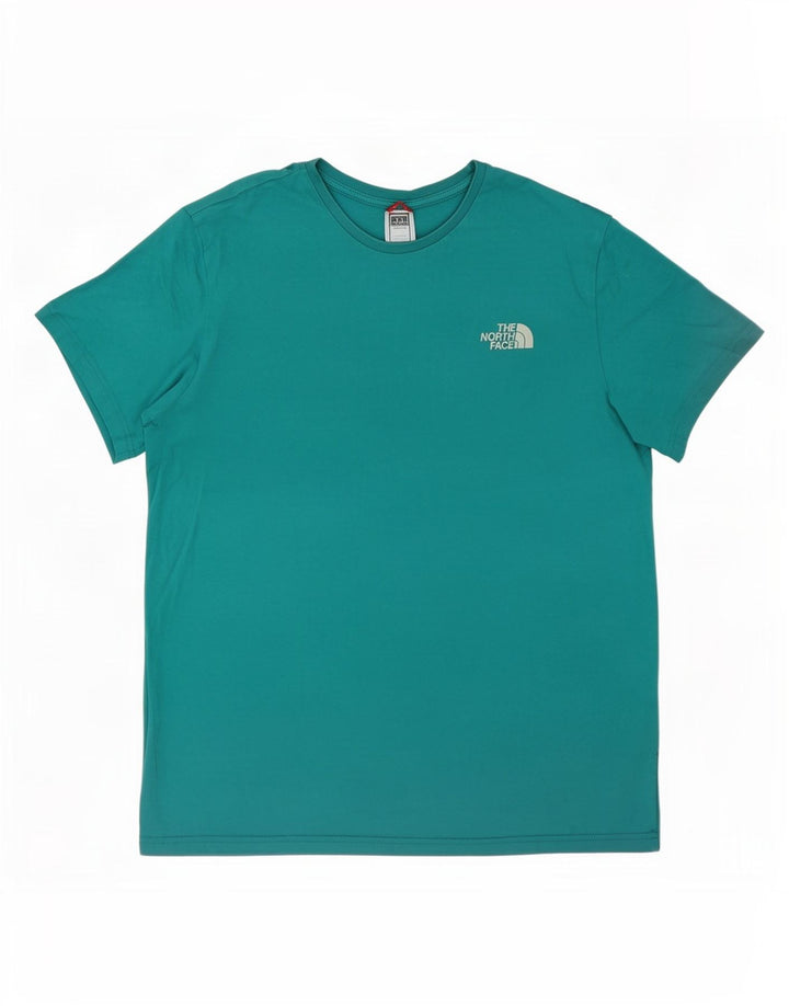 T-shirt da uomo The North Face Top Large in cotone turchese