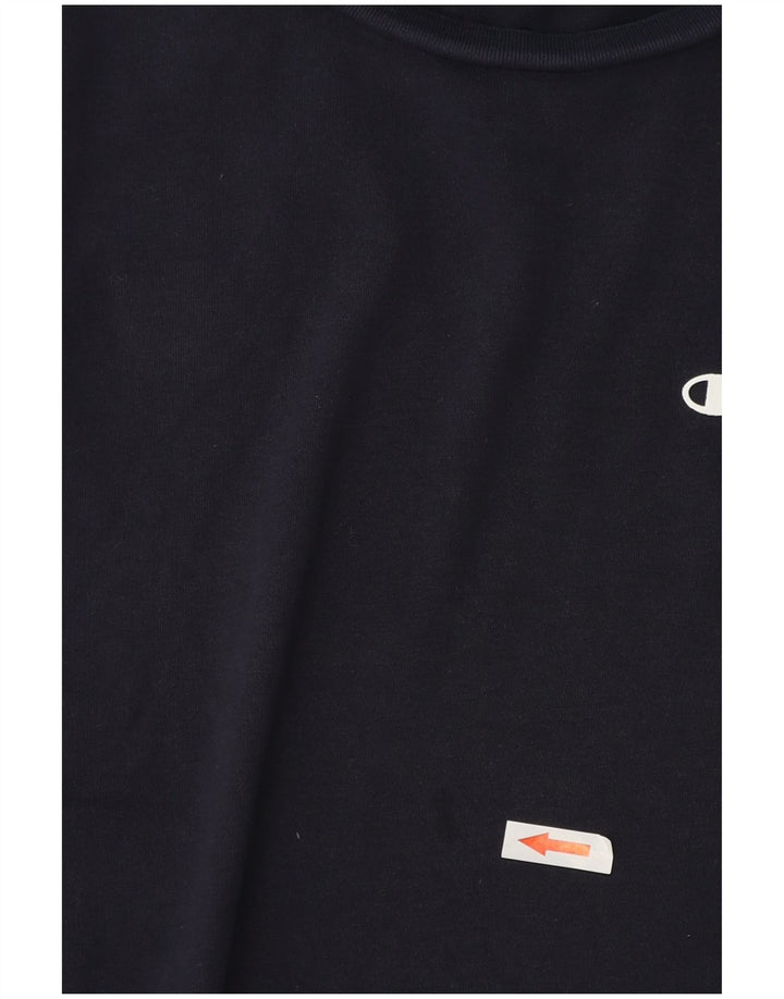 T-shirt da uomo Champion Top medio blu navy