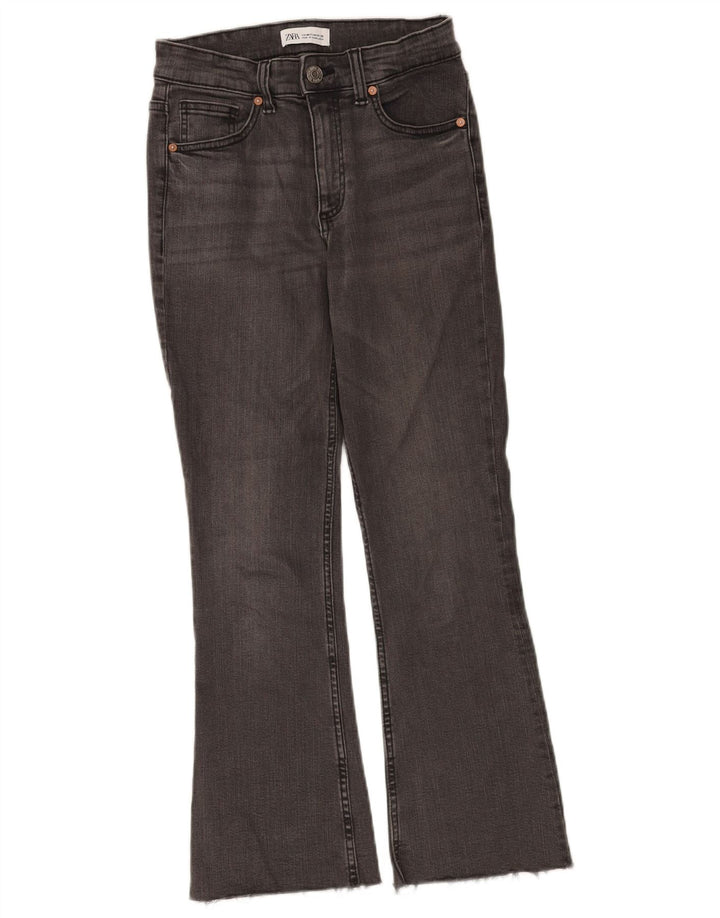 Jeans svasati da donna Zara EU 36 XS W26 L26 Grigio
