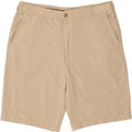 IZOD Mens Chino Shorts W38 XL Beige Polyester Vintage Izod and Second-Hand Izod from Messina Hembry 
