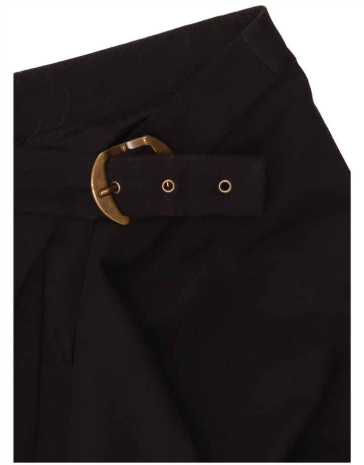 ANGELA MELE Gonna a portafoglio da donna IT 44 Media W30 Lana nera