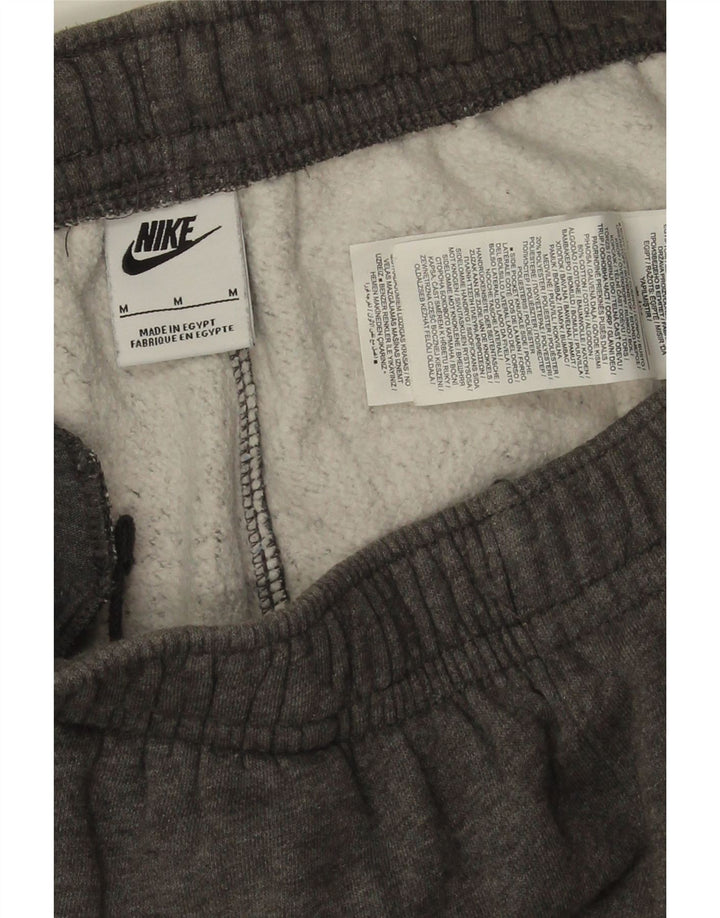 Pantaloni da tuta da uomo Nike Joggers in cotone chiazzato grigio medio