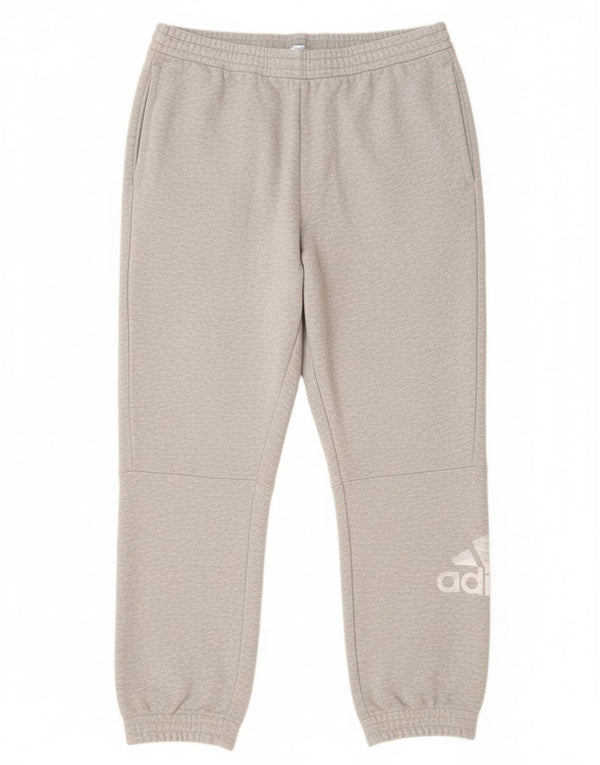 Pantaloni da tuta grafica da uomo Adidas Joggers 2XL Cotone chiazzato grigio