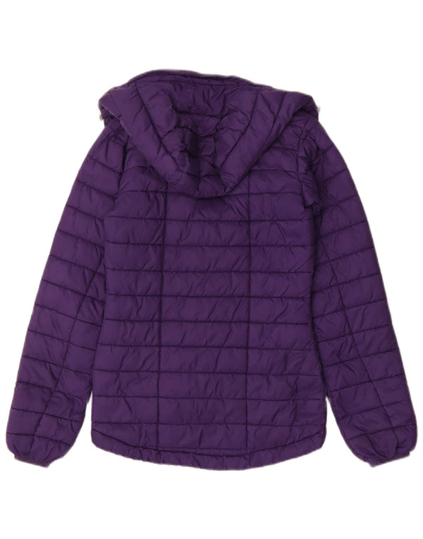 Giacca imbottita con cappuccio da donna Rab UK 8 Small Viola Poliammide