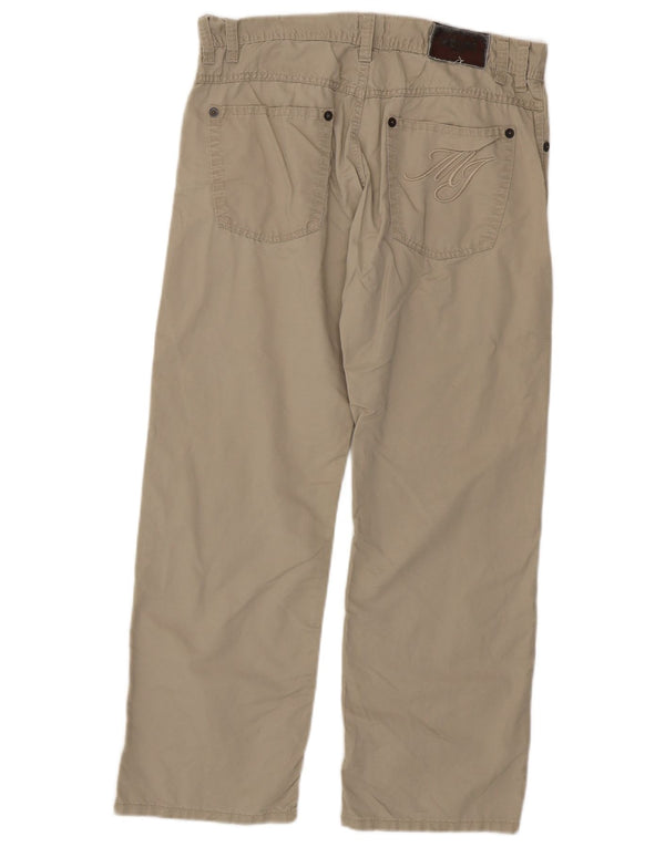 Pantaloni casual dritti da uomo Moschino W34 L29 Beige