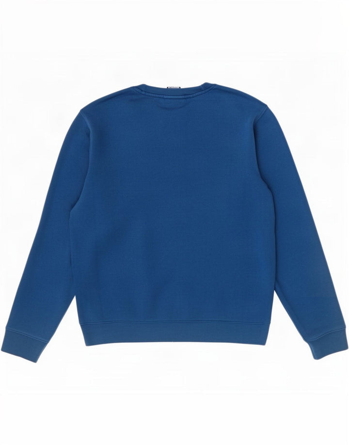 Felpa da uomo Champion in cotone blu medio