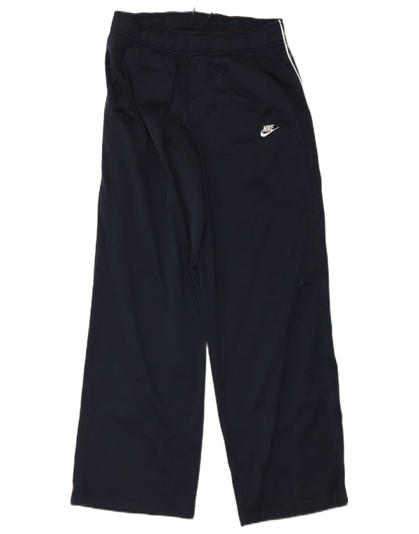 Pantaloni della tuta da ragazza Nike 12-13 anni Large in poliestere blu navy