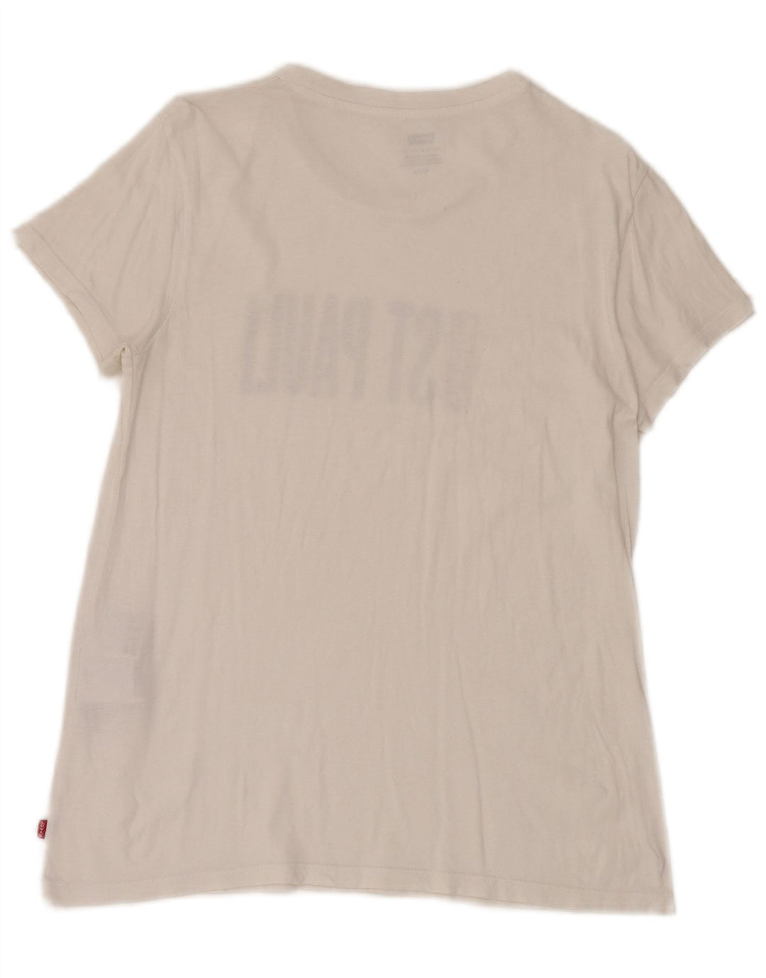 T-shirt grafica da uomo Levi's Top piccola in cotone bianco