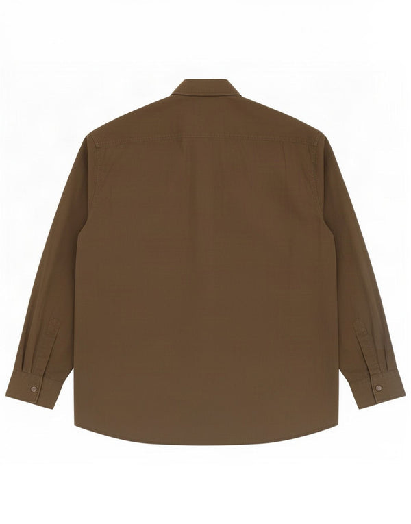 Camicia da uomo Hugo Boss XL in cotone kaki