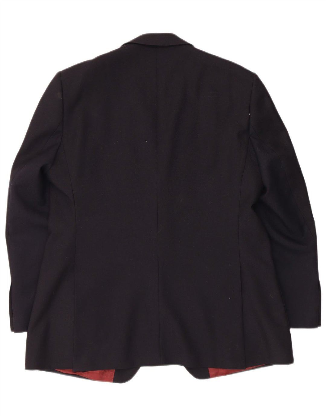 Giacca blazer da uomo a 2 bottoni Magee UK 44 grande lana blu navy