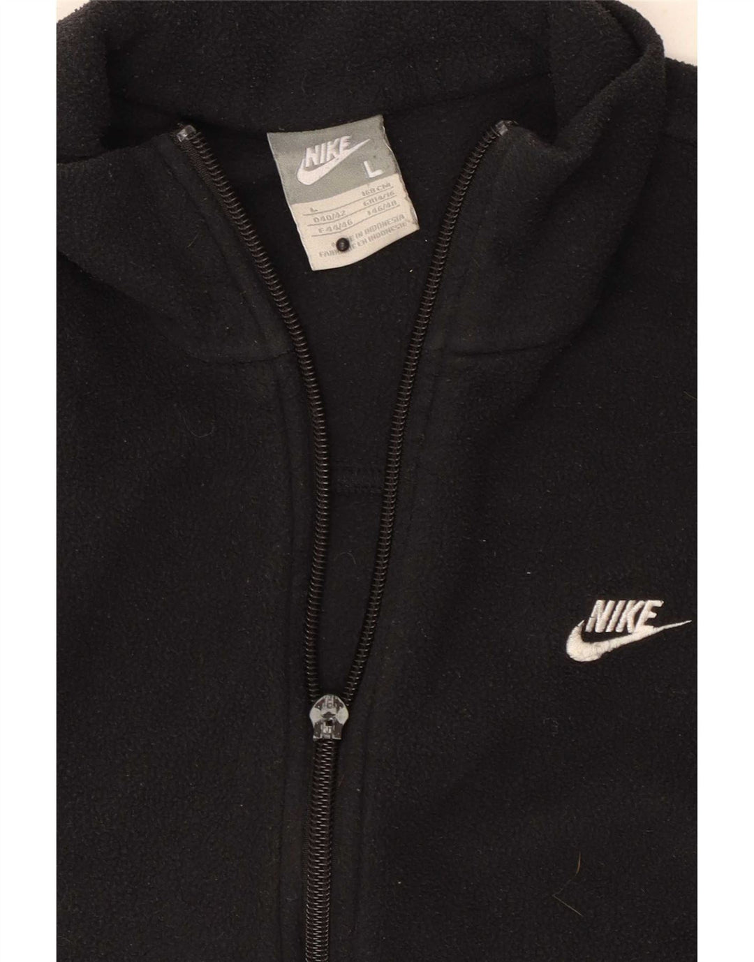 Giacca in pile Nike Donna UK 14/16 Large Nera