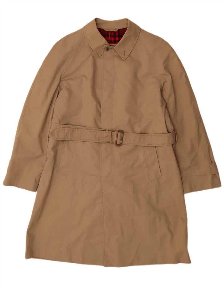 Trench da uomo vintage IT 48 Poliestere beige medio