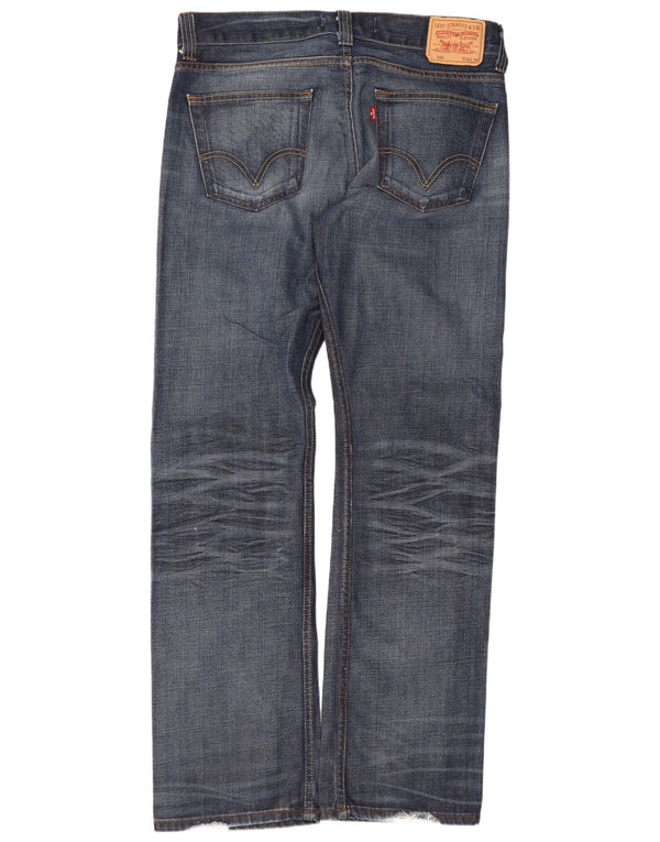 Jeans dritti da uomo Levi's 506 vestibilità standard W36 L34 cotone blu