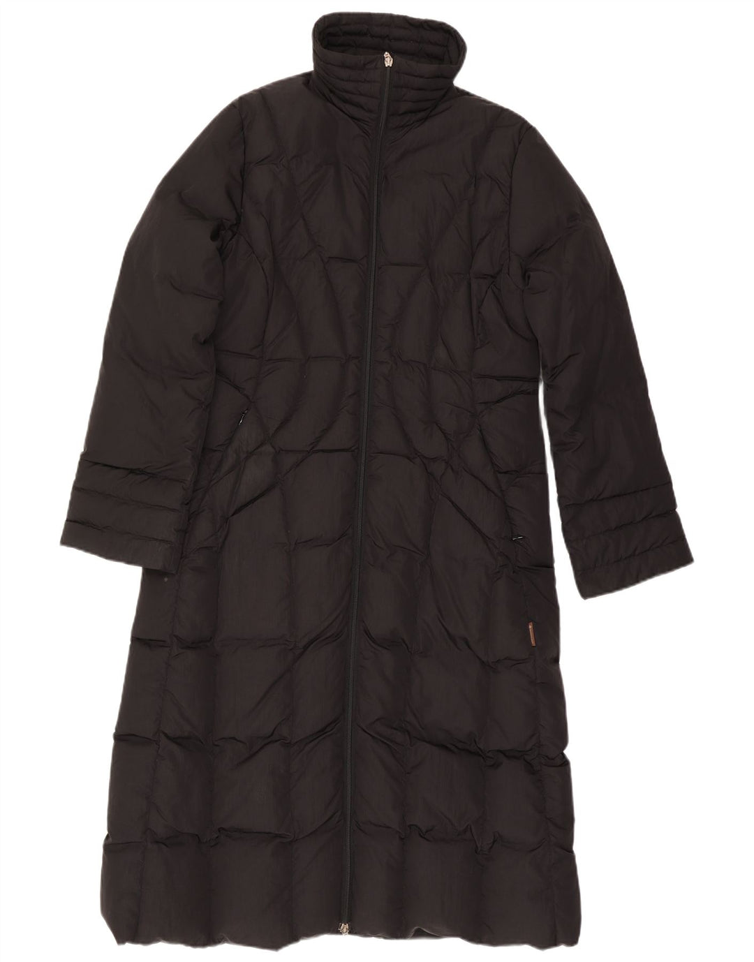 Cappotto imbottito da donna Moncler taglia 4 XL nero in poliammide