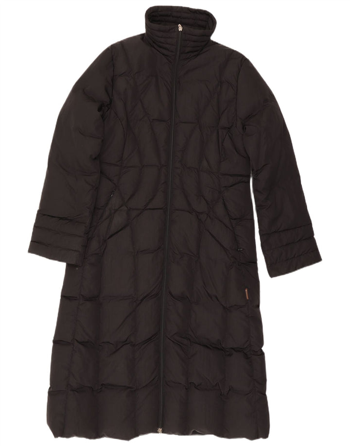 Cappotto imbottito da donna Moncler taglia 4 XL nero in poliammide