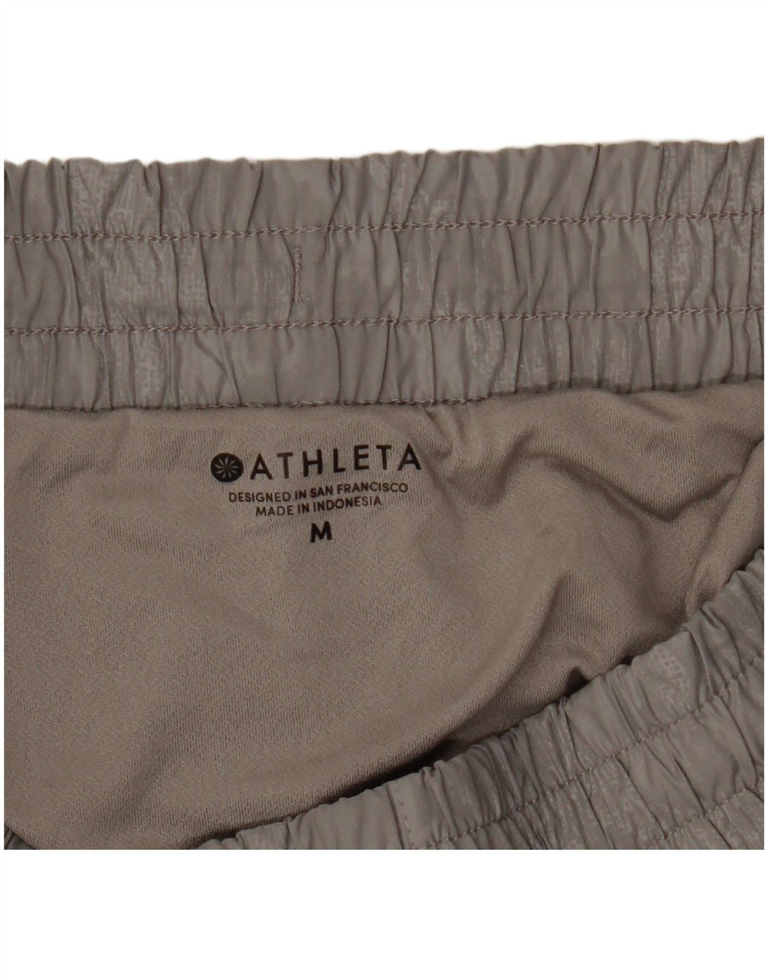 Pantaloncini sportivi da donna Athleta UK 14 grigio medio mimetico