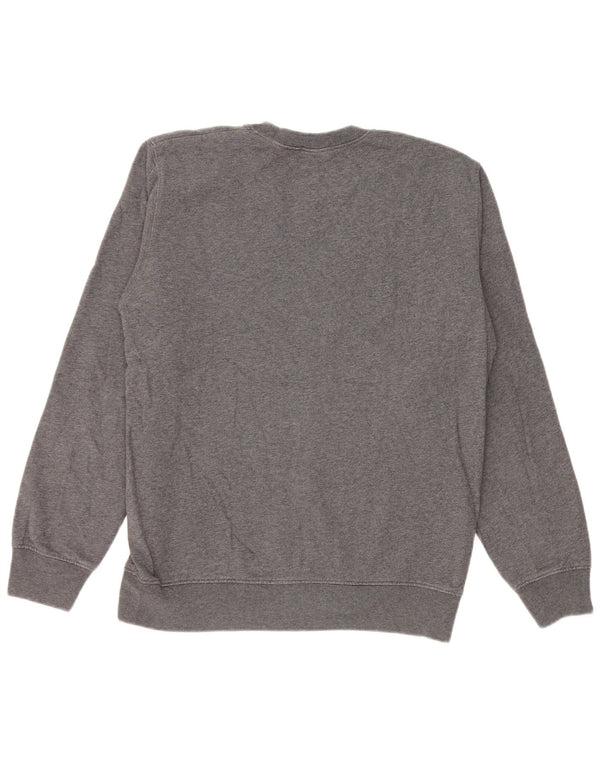 Felpa grafica da uomo Carhartt Maglione piccolo cotone grigio