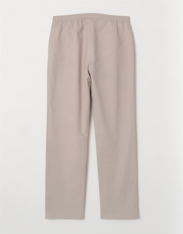 Pantaloni da tuta grafica da uomo Asics in poliestere grigio medio