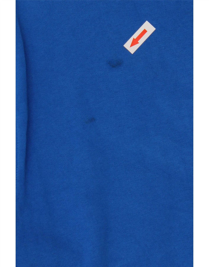 Jack & Jones Felpa grafica da uomo Maglione grande cotone blu
