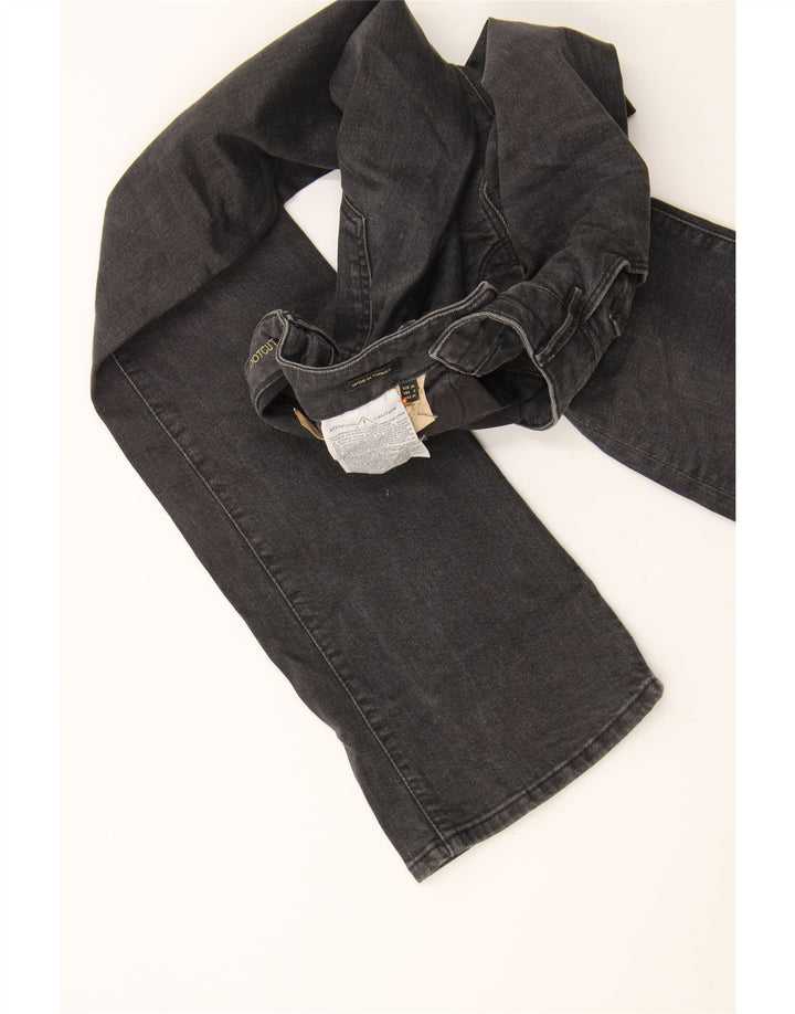 MASSIMO DUTTI Womens Mid Rise Bootcut Jeans W34 L31 Grey Cotton Vintage Massimo Dutti and Second-Hand Massimo Dutti from Messina Hembry 