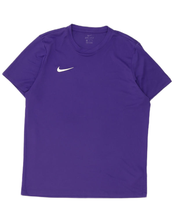 T-shirt da uomo Nike Dri Fit Top XL viola poliestere