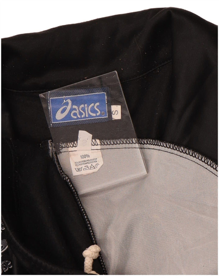 Tuta intera Asics da uomo con grafica piccola nera in poliestere