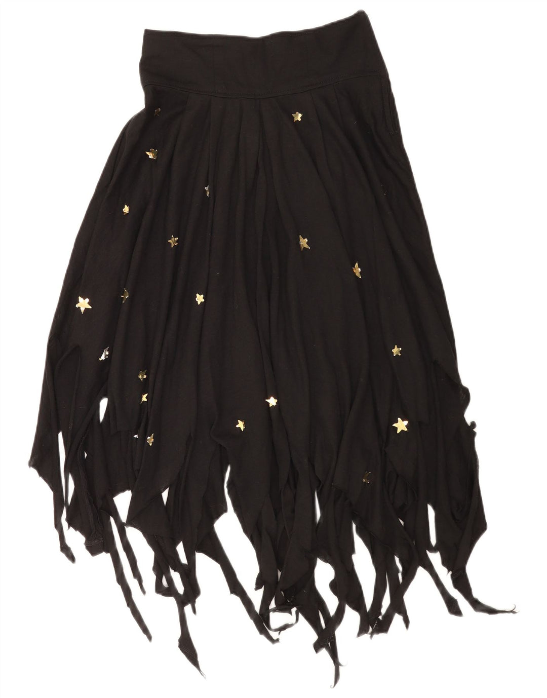 Gonna asimmetrica da donna POP 84 IT 44 media W28 acrilico nero