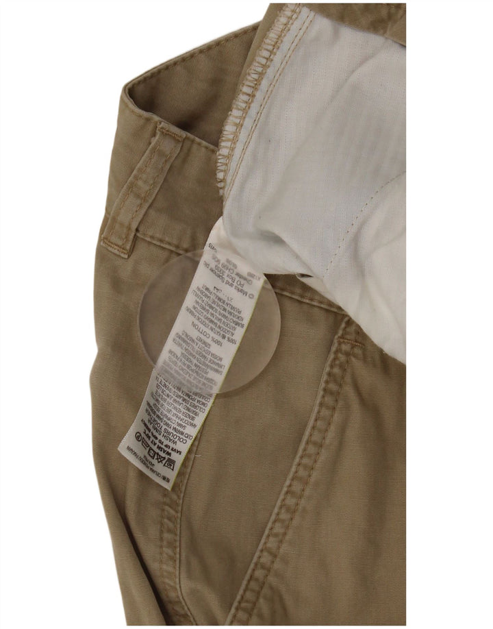 Pantaloncini cargo da uomo Marks & Spencer W36 XL in cotone beige
