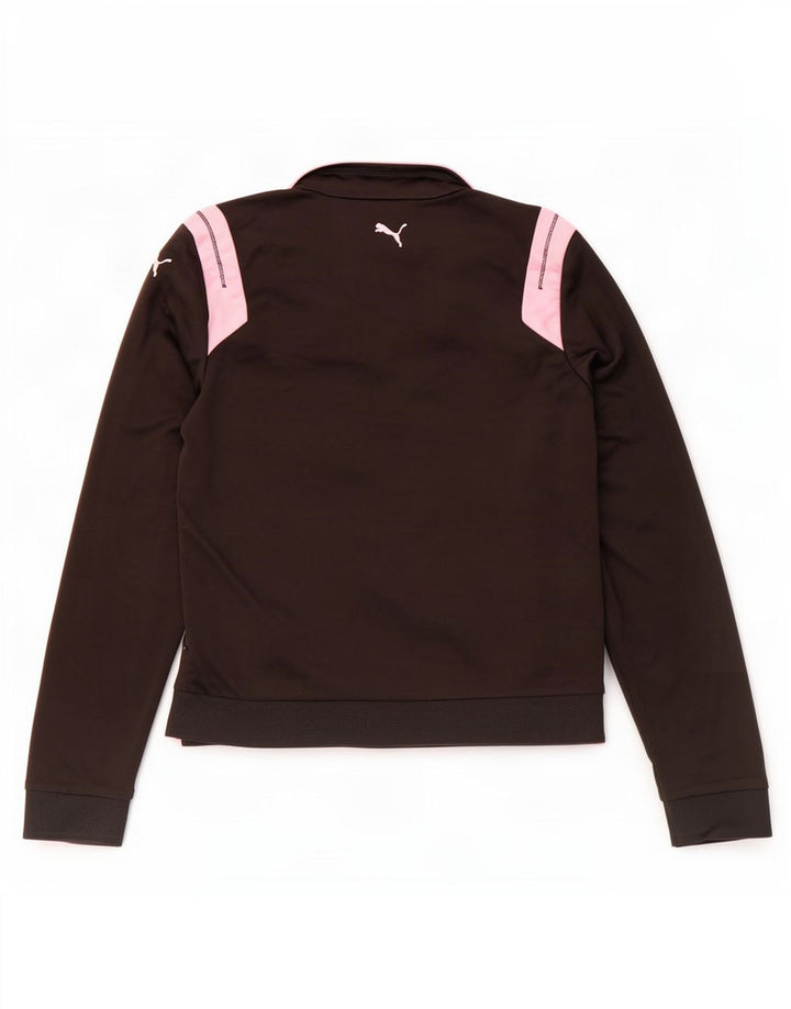 Giacca da tuta da donna Puma UK 10 Small Black Colourblock