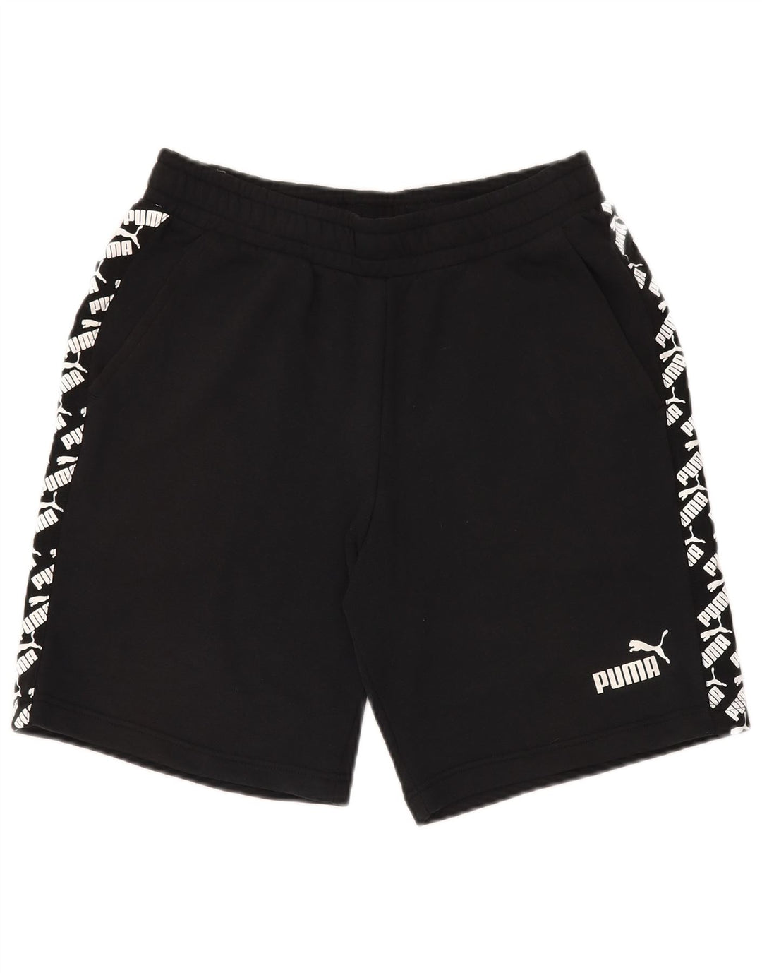 Pantaloncini sportivi grafici PUMA da uomo di colore nero medio