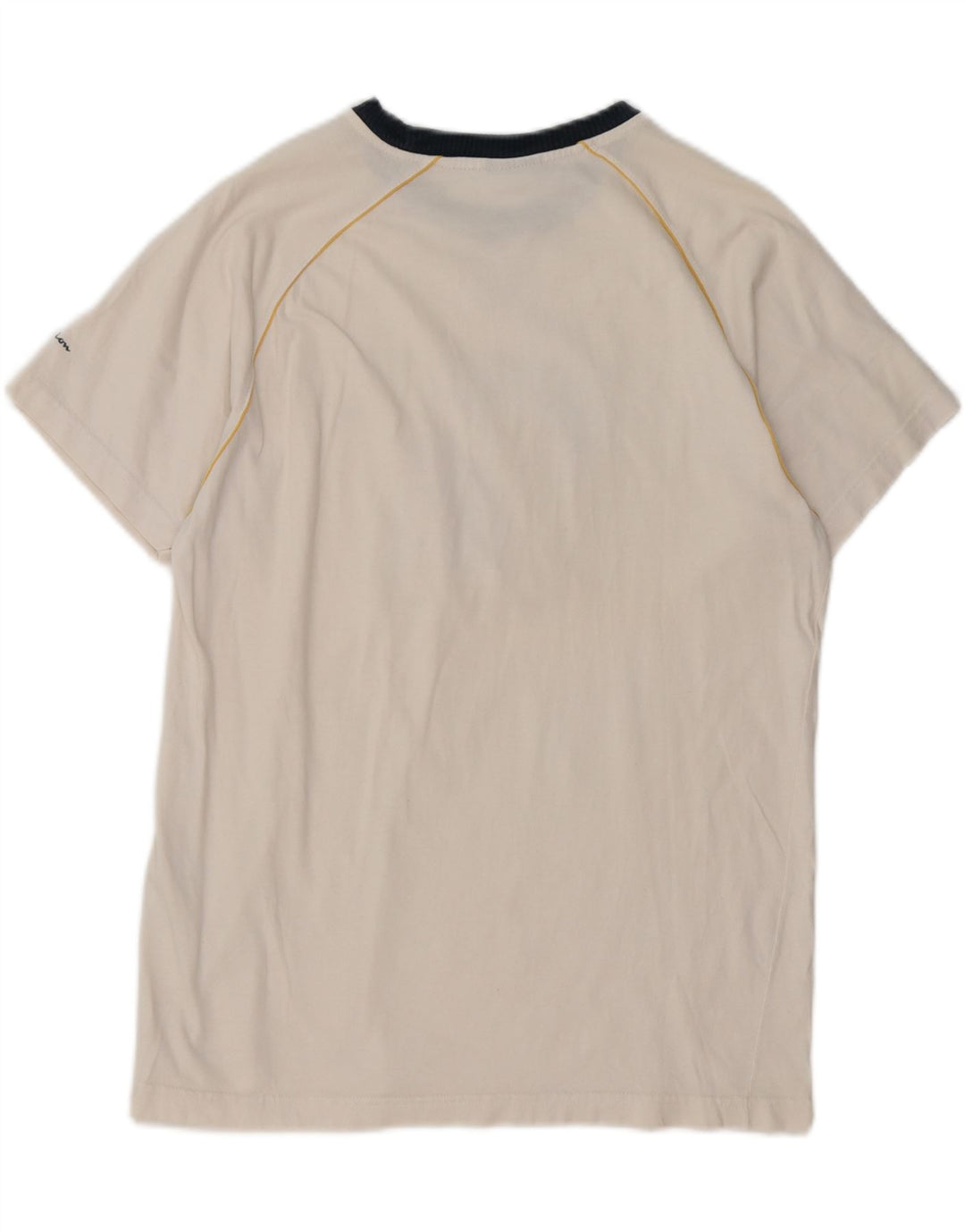 T-shirt grafica da uomo CHAMPION Top grande in cotone bianco
