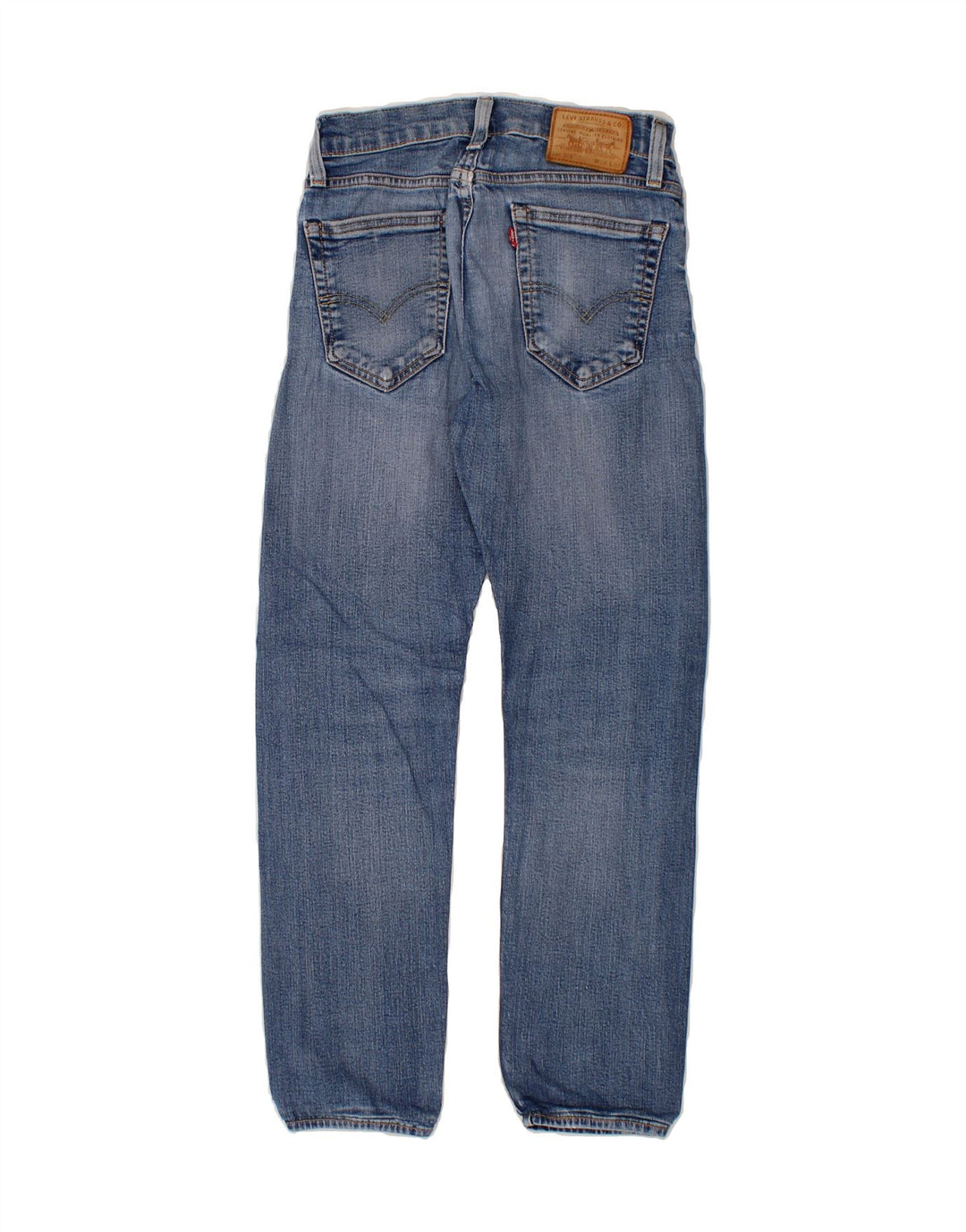 LEVI'S Womens 519 Skinny Jeans W28 L32 Blue Cotton Vintage Levi's and Second-Hand Levi's from Messina Hembry 