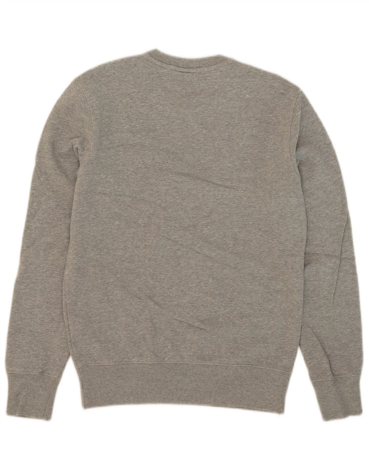 Felpa da uomo Champion Small in cotone grigio