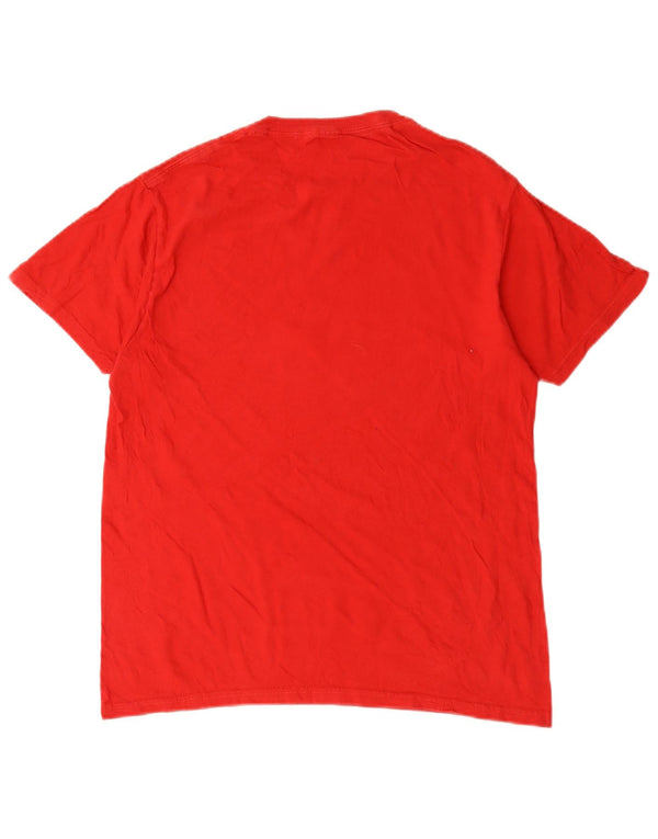 T-shirt da uomo Rip Curl Top in cotone rosso medio