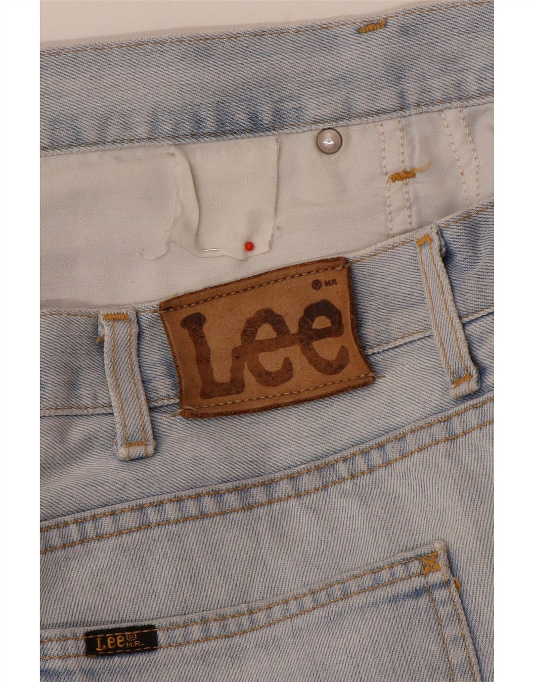 Jeans dritti da uomo Lee W38 L27 cotone blu
