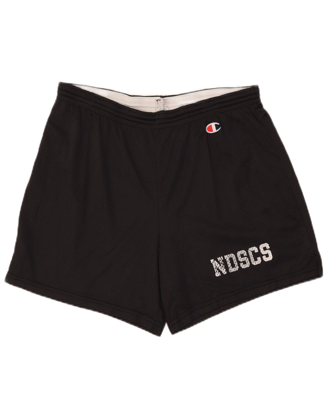 Pantaloncini sportivi grafici da uomo Champion XL in nylon nero