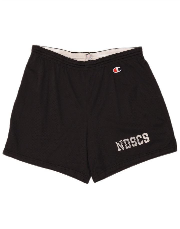 Pantaloncini sportivi grafici da uomo Champion XL in nylon nero