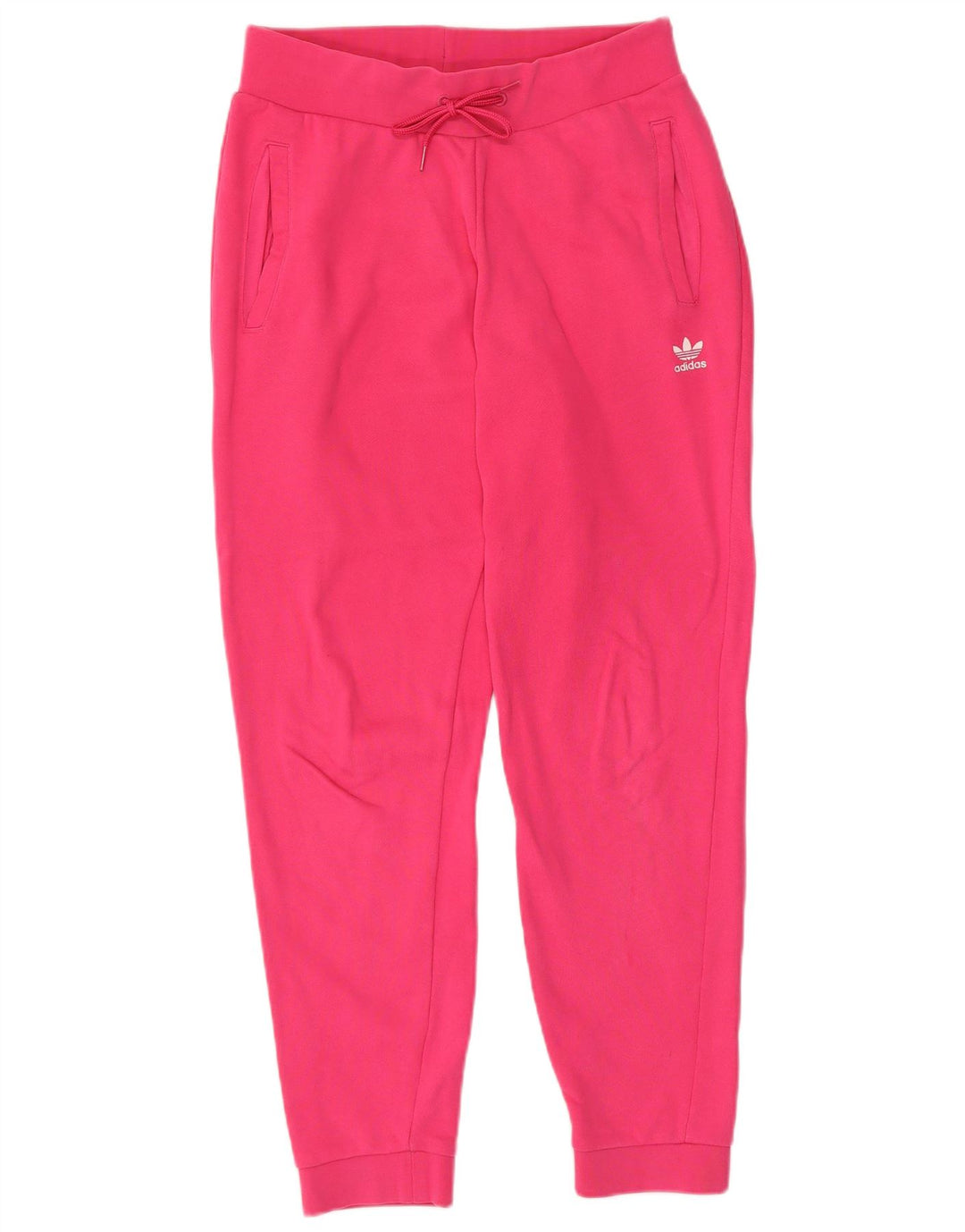 Pantaloni da tuta da donna ADIDAS Joggers UK 12 cotone rosa medio