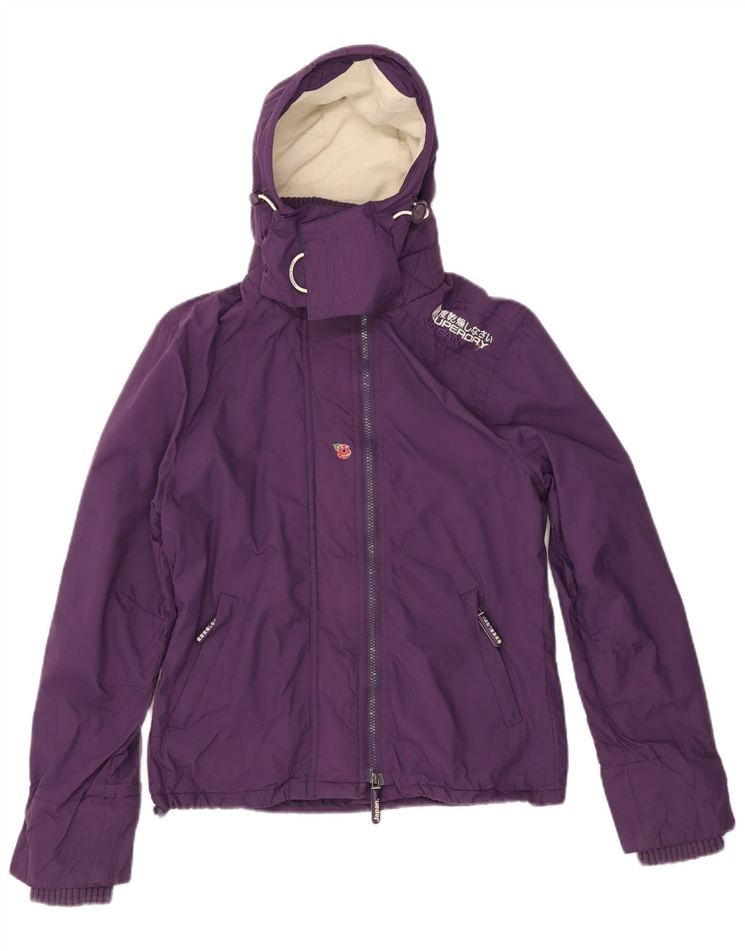 Giacca a vento da donna Superdry The Windcheater UK 14 viola medio