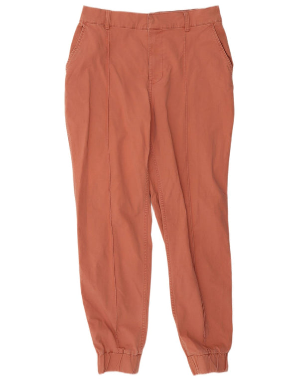 Pantaloni chino da jogging a vita alta da donna Hollister Large W32 L28 Rosa
