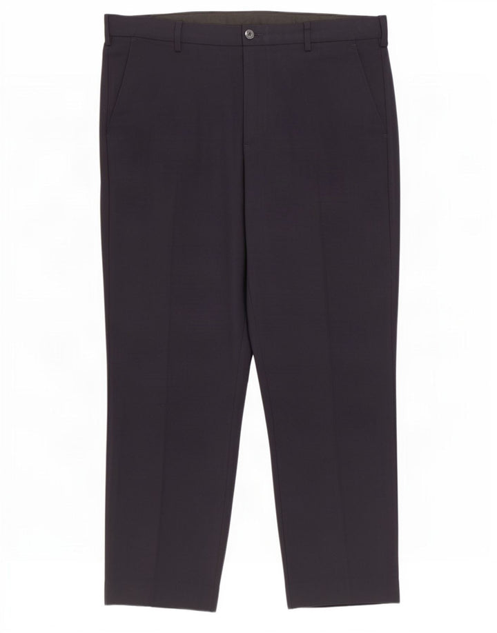 Pantaloni chino vestibilità regolare da uomo Marks & Spencer W36 L27 neri