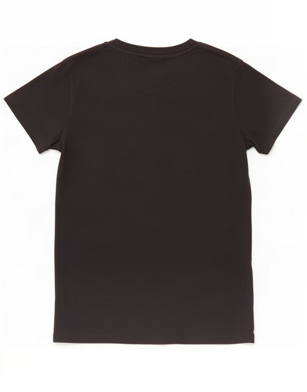 T-shirt da uomo Cos Top in cotone nero medio