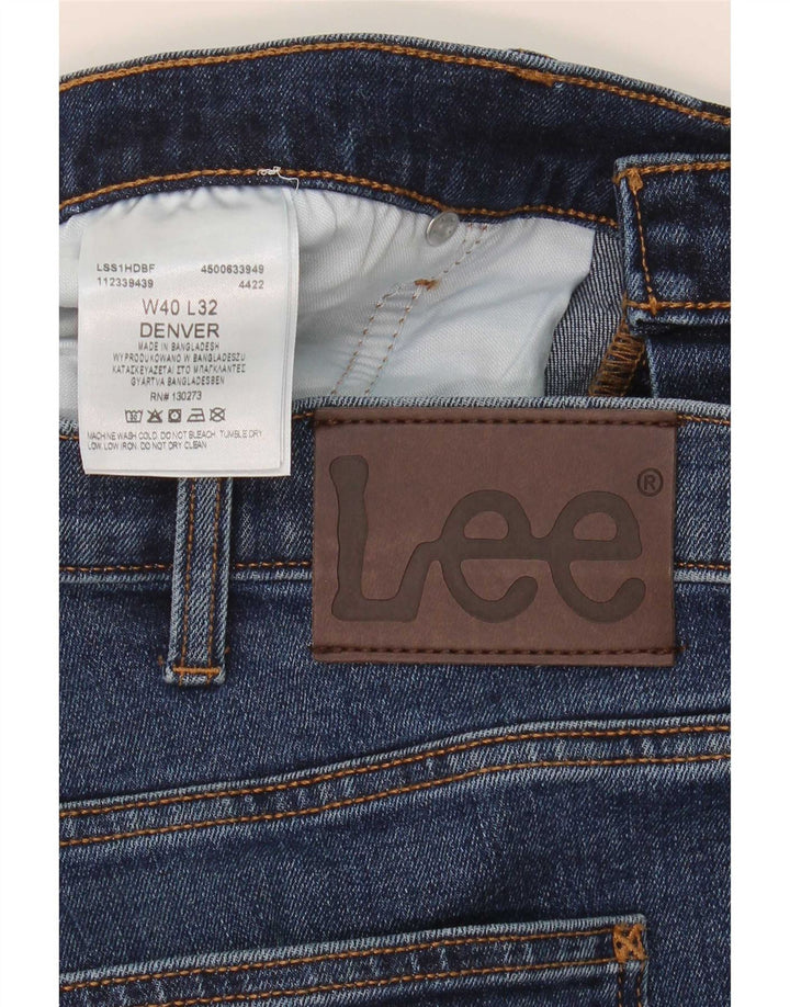 Jeans Lee da uomo Denver Bootcut W40 L32 cotone blu
