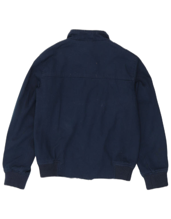 Giubbotto bomber da bambino Lyle & Scott 10-11 anni in cotone blu navy