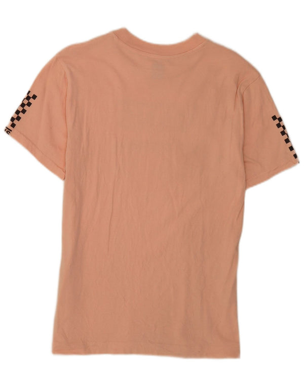 T-shirt grafica da donna Vans Top UK 12 cotone rosa medio