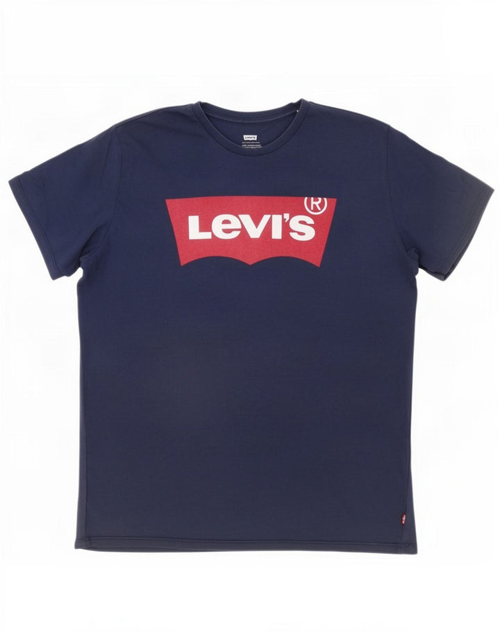 T-shirt grafica da uomo Levi's Top XL Blu navy