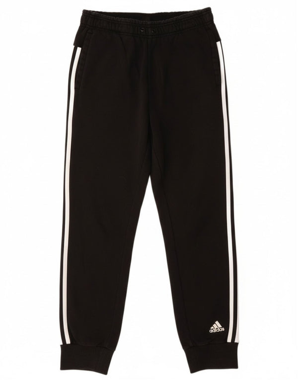 Pantaloni da tuta da donna Adidas Joggers UK 8/10 Small Black Cotton
