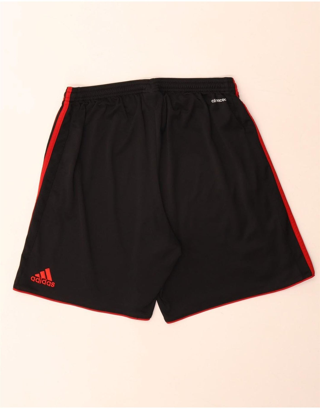 Adidas Uomo Watford F.C. Pantaloncini sportivi grandi neri in poliestere
