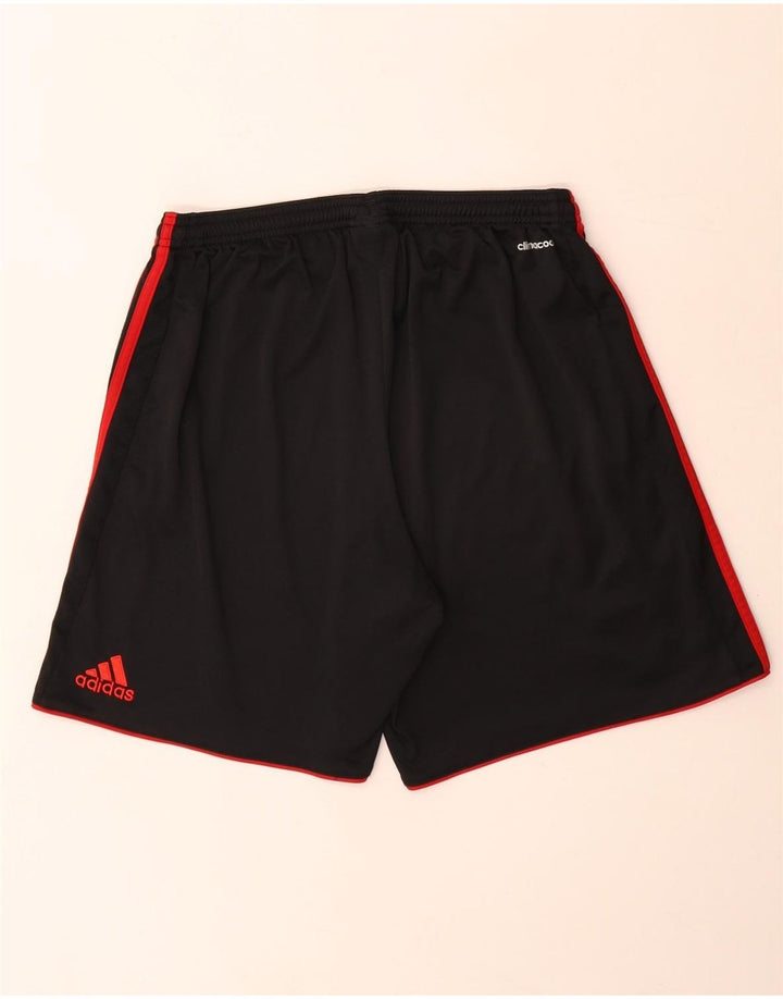 Adidas Uomo Watford F.C. Pantaloncini sportivi grandi neri in poliestere