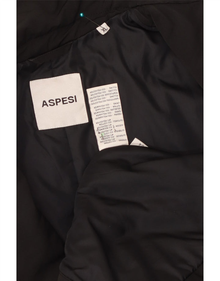 Cappotto da donna Aspesi UK 18 XL cotone nero